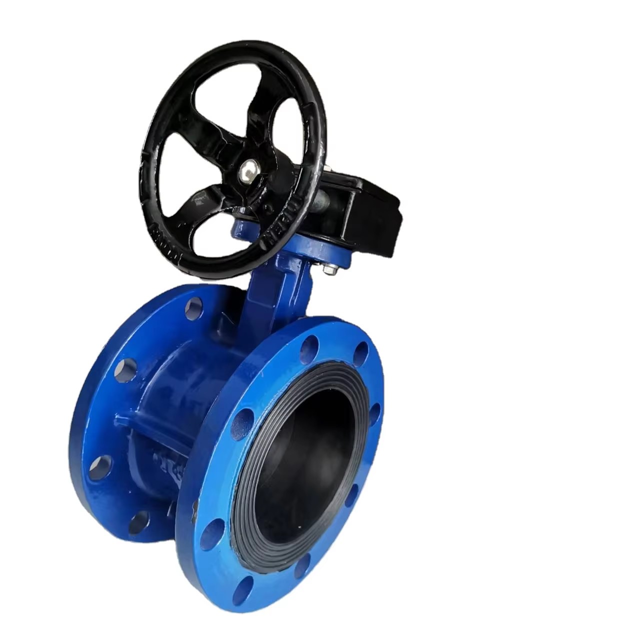 Flanged Butterfly Valve with Worm Gear (D341X) D341X · DN100 (4") · Flanged, worm-gear operated
