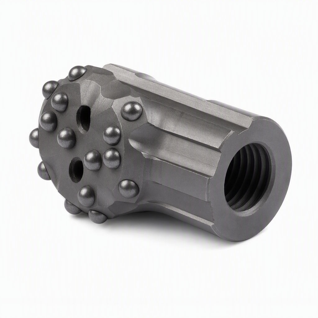 Threaded Button Bits R25 – T60 · Flat / Convex / Drop Centre