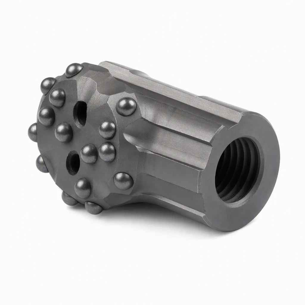 Threaded Button Bits R25 – T60 · Flat / Convex / Drop Centre