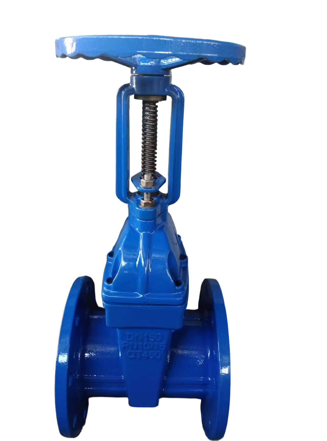 صمام بوابة مطاطي AWWA (ساق صاعدة) AWWA C509 / C515 · DN40 – DN600