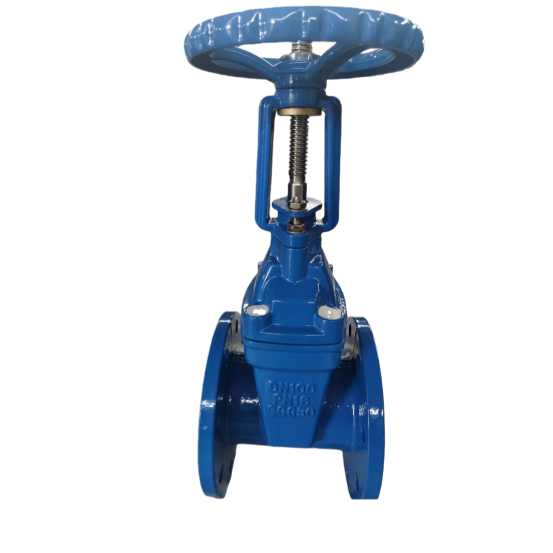 صمام بوابة مطاطي DIN F4 (ساق صاعدة) DIN 3352 F4 · DN50 – DN600 · PN10/16